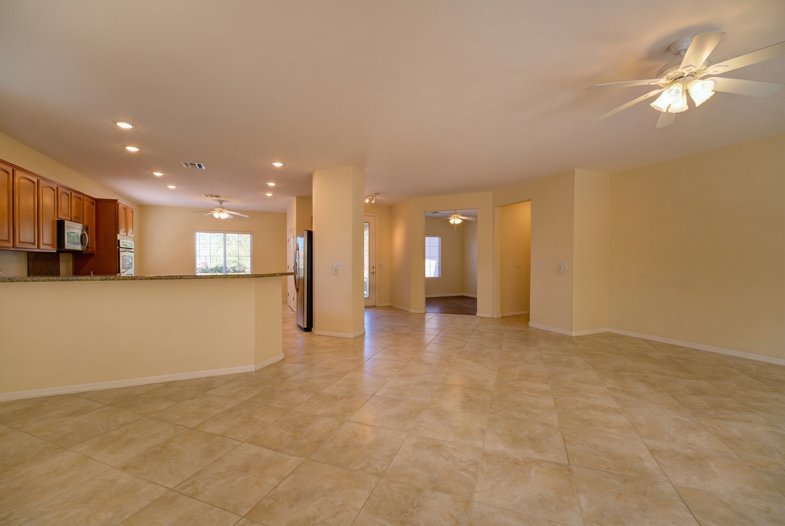 Open-concept great room